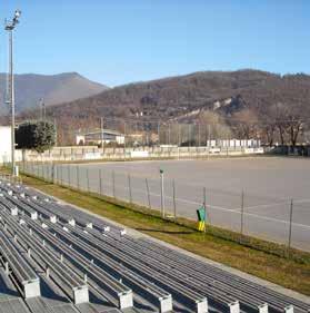 CAMPO DA CALCIO Antistadio Via Novagani Caratteristiche impianto: Tipologia: campo da calcio Impianti e attrezzature: 1 campo A 11 Tipologia fondo: terra battuta Illuminazione esterna: sì Spogliatoi: