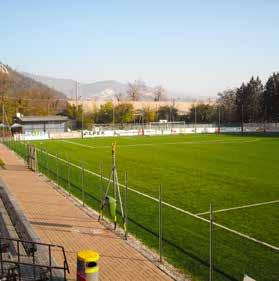 Caratteristiche impianto: Tipologia: campo da calcio Impianti e attrezzature: campo calcio 11 giocatori, omologato LND, tribunetta metallica Tipologia fondo: erba sintetica Illuminazione esterna: sì