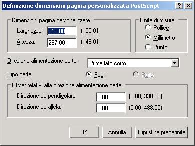 Su Windows Server 2003: fare clic su Start, selezionare Pannello di controllo e quindi Stampanti e fax.