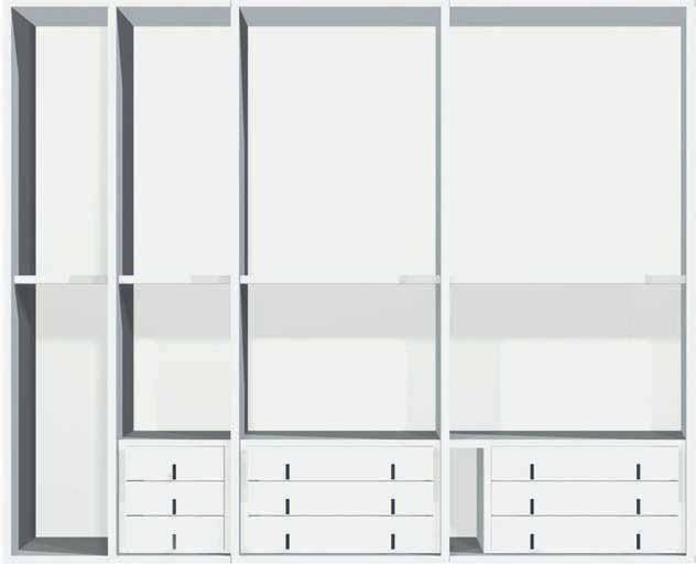 Special Box Armadi Wardrobes modularità / modularity cm spessore / thickness valore / value solidità / solidity Special Box BATTENTE HINGED DOOR SCORREVOLE /