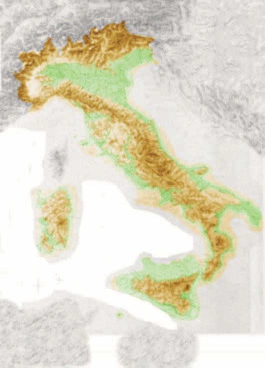 ITALIA FISICA 46 42 40 38 di Ginevra Occidentali 4810 M. Bianco Cozie Bernesi Graie Dora Riparia Monviso 3841 Argentera 3297 Dora Baltea Tanaro Maggiore Pennine 4061 Gr.