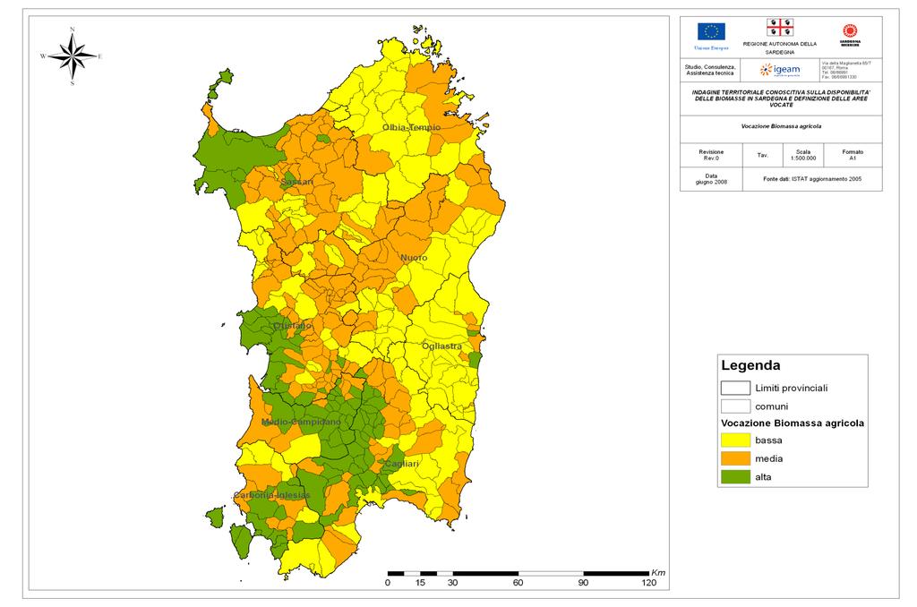 Potenzialità in Sardegna