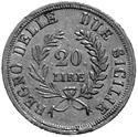 1811-1815) 20 Lire 1813