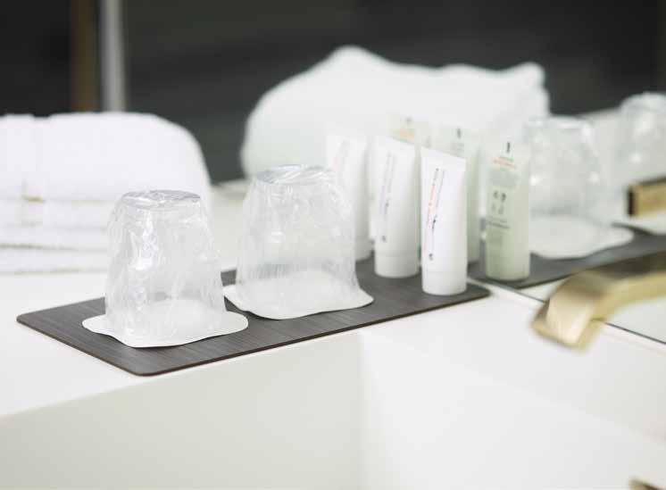 6 Bicchieri & tazze PULIZIA ED IGIENE Bicchieri confezionati singolarmente ideali per bagni o ambienti con elevati requisiti igienici.