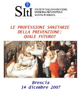 TAVOLA ROTONDA Assistente Sanitario, Igienista e Tecnico