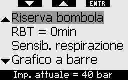 5. Formati di visualizzazione Il formato LIGHT non supporta le immersioni con più miscele.