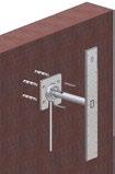 907 Kit staffa a muro per antenna GSM 1 28,00 Kit antenna GSM alto guadagno Kit antenna GSM ad alto guadagno, predisposta per fissaggio a parete, completa di supporto per eventuale fissaggio su palo