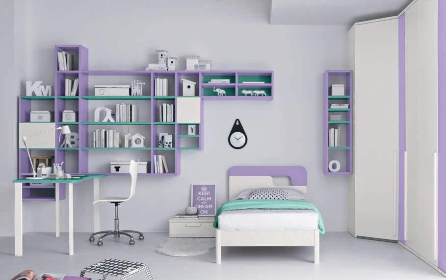 LIBRERIA INFINITY INFINITY BOOKSHELF Con il sistema INFINITY si possono