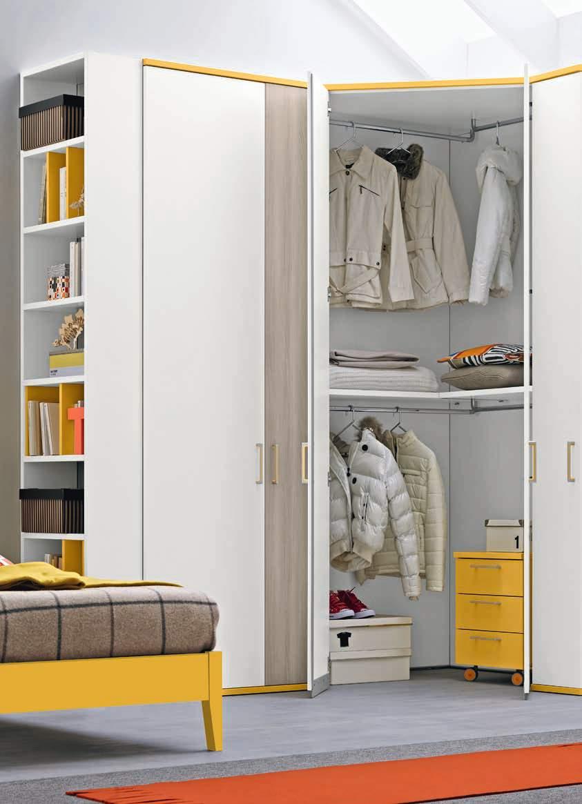 dimensioni e finiture dimensions and finishes 190 460 CABINA ARMADIO 150 WALK-IN CLOSET 180 La