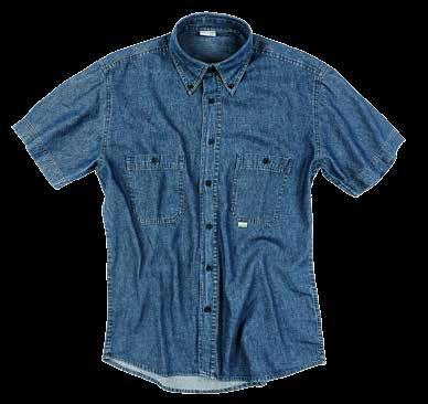 40 41 CAMICIA JEANS MANICA CORTA art.