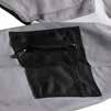 colore: grigio chiaro - grigio scuro bretelle elasticizzate tasca con cerniera