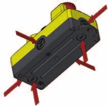 A prova di calpestio Le stazioni di comando serie EL AN, grazie alla loro specifica progettazione e alla scelta dei materiali utilizzati, sono particolarmente resistenti e adatte per sopportare urti