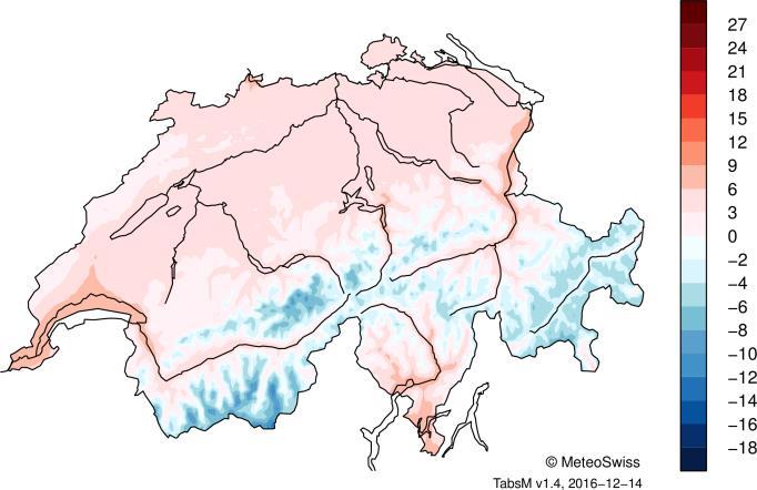 MeteoSvizzera Bollettino del clima Novembre 2016 4