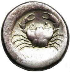 95 3. AGRIGENTUM (465-446 a.c.), Tetradramma AR (16,90 gr.) D.