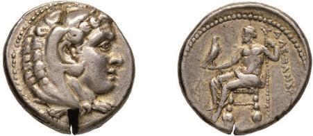 ALESSANDRO III (336-323 a.c.) Uranopoli, Tetradramma AR (17,25 gr.