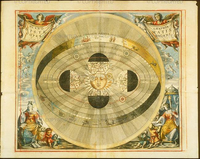 A ELIOCENTRISMO Solo nel cinquecento un importante studioso, Niccolo' Copernico, dimostrò che la terra è uno dei tanti pianeti che girano intorno al sole e che in un giorno gira su se stessa, tale