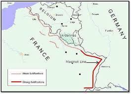 La linea Maginot Dall immagine si comprende come i Francesi si aspettassero l arrivo delle truppe tedesche da
