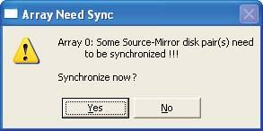 Quando la sincronizzazione si avvia, una finestra di dialogo mostra la procedura. Questa procedura può essere messa in pausa o annullata in qualsiasi memento.