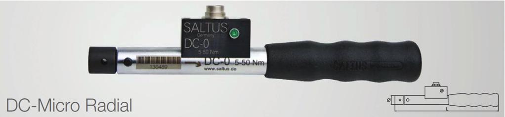 Chiavi con dispositivo di segnalazione serie DC Micro Le chiavi con segnalazione della serie Saltus DC-Micro sono state sviluppate in particolare per un uso lungo le linee di assemblaggio.