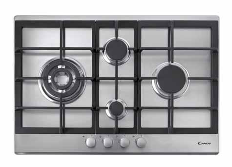 : su questo modello il coperchio non è previsto CPG 75 S PX_CPG 75 S XD PIANO GAS griglia tripla Potenza totale sviluppata: 11,25 kw Disponibile con finitura inox decor Possibilità di inserimento nel