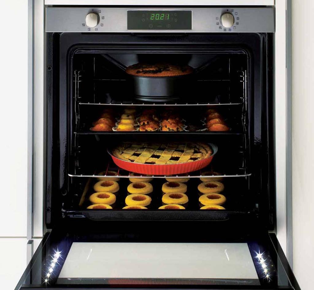it soft ClosE grazie ad un innovativo sistema di cerniere a frizione, la porta del Maxi forno viene accompagnata dolcemente nel momento di chiusura.
