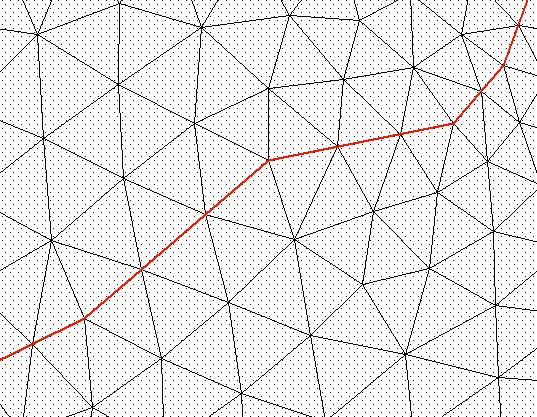 La sua delimitazione avviene all interno del software GIS, avvalendosi della cartografia di sfondo (raster, numerica, ortofotocarta) Per far sì che i vertici dei