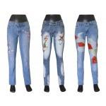 jeans pantaloni cotone tubo Produttore: SI JEANS MATERIALE: 95% cotone, 5% elastan TAGLIA: 26-28 COLORE: Blu CARATTERISTICHE: