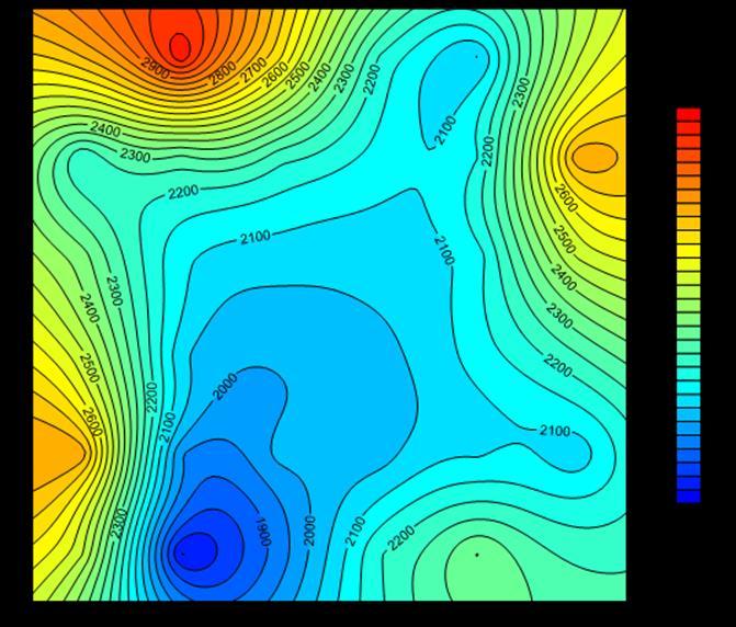 3 - Indagini soniche L ultimo stadio prevede la restituzione grafica dei risultati, ossia la visualizzazione a monitor delle mappe di velocità, strumento indispensabile per la valutazione dello stato