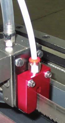 vostra segatrice L impianto a microgocce Mistech può essere applicato su tutte le segatrici, anche già in uso.
