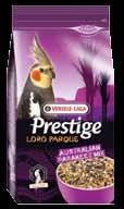 Loro Parque Loro Parque Parrocchetti Africani Alimento specifico per parrocchetti africani di piccola taglia come: Roseicollis, Fischer, Personata, e altri tipi di Agapornide. L. P. Parrocchetti Africani - 1 Kg P421960 L.