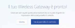 Procedure guidate di configurazione rapida Configura la connessione WiFi Fare clic su questa icona per visualizzare o