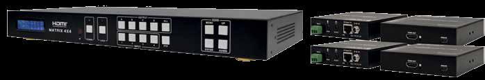 E100HDBT HDMI extender (kit ricevitore + trasmettitore) HDBT over single
