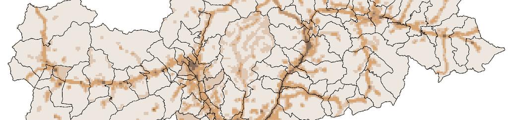 Figura 13: Distribuzione territoriale delle emissioni di NO X (2013) 3 Gli impianti di combustione emettono quasi esclusivamente ossidi di azoto sotto forma di NO che, una volta liberati in