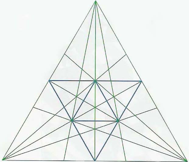 LE STRUTTURE DEL CAMPO TRIANGOLO EQUILATERO Analogamente