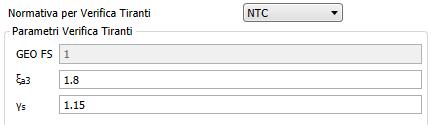 7/10/2014 5:20:01 PM Verifiche Tiranti 2.3.1.1 Caratteristiche Tiranti Tecnologia Quota Lunghezza Libera Lunghezza Bulbo Passo Inclinazione Diametro Perforazione m m m m m Ground-anchor1 IGU -1.