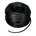 Tubo nero Ø mm 20 - m 50 Materiale: pvc morbido Rotolo da 50 m utile per collegamento idrico degli abbeveratoi 0103A0000 50 m 0,204 8010213001031 Gancio fissa tubo quadro Materiale: acciaio ganci per