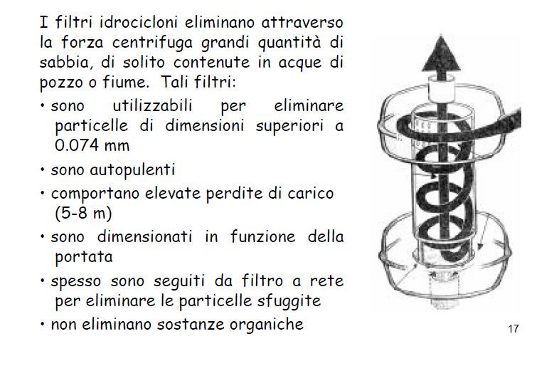 Sistemi di filtrazione 55