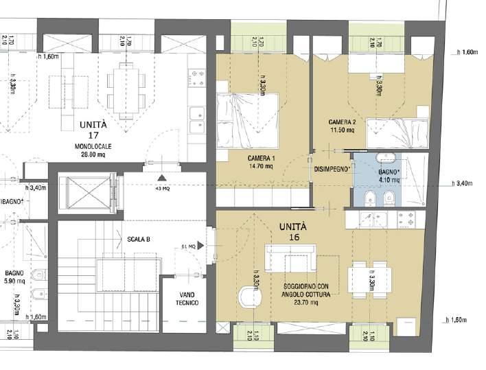 PS Unità 16 Appartamento composto