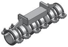 Punti fi ssi Punto Fisso Tipo A/K-MD (a stringere) Antiacustico Classe Antifuoco B2 "Normal flamability" acc.