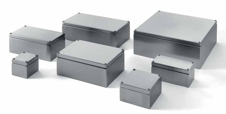 Serie Linear Descrizione dei prodotti Le custodie serie Linear sono realizzate in acciaio inox. Le custodie sono componenti adatti a contenere apparecchiature elettriche ed hanno diverse dimensioni.