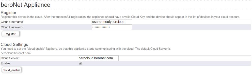 Connettere l Hypervisor beronet al Cloud 1.