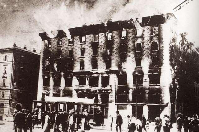13 luglio 1920 incendio