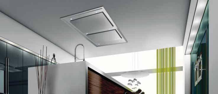 Sky Sigla Codice Sky 90 2522 090 90 cm 03971060 Cappa aspirante a soffitto Finitura: acciaio satinato Telecomando incluso 2