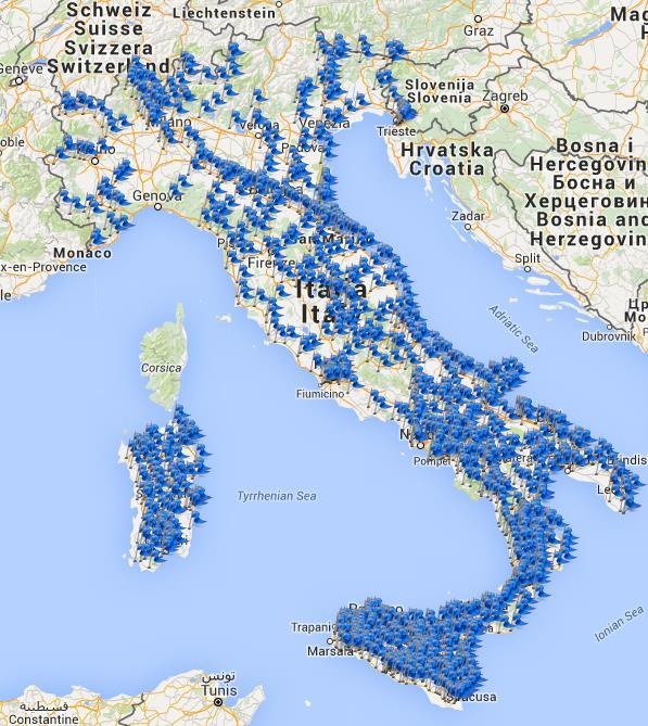 traffico rilevati attraverso il sistema Vergilius per il controllo elettronico della velocità media.