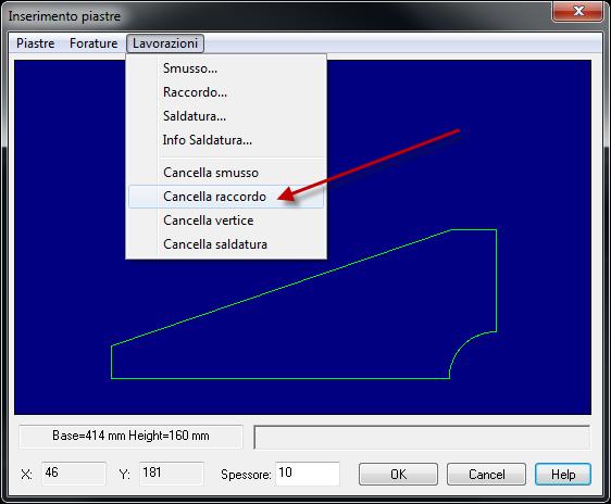 Se il check è attivo le quote sono rigenerate nel 2D, altrimenti è