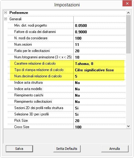 Nell introduzione aggiunte le informazioni sui codici di calcolo e le informazioni della commessa; Aggiunto l indice nelle tabelle delle combinazioni di carico in modo di poterle riconoscere dagli