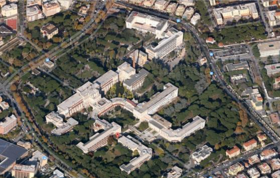 Progetti di rigenerazione urbana Esempi 2/2 Ospedale Forlanini Roma Destinazione urbanistica direzionale.