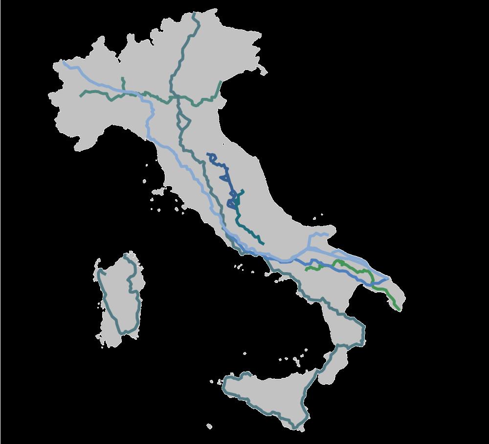 Concessione: Valore Paese Cammini e percorsi Ciclopista Sole Ciclopista VEnTO Via Francigena Cammino di San Francesco Cammino