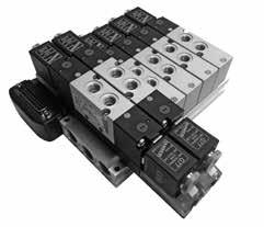 Convogliatore elettrico modulare Per Serie 3-1/8" Valvole ed elettrovalvole Convogliatore elettrico modulare