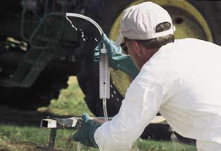 Le cartine idrosensibili e oliosensibili vendute dalla Spraying Systems Co. sono prodotte dalla Syngenta Crop Protection AG.